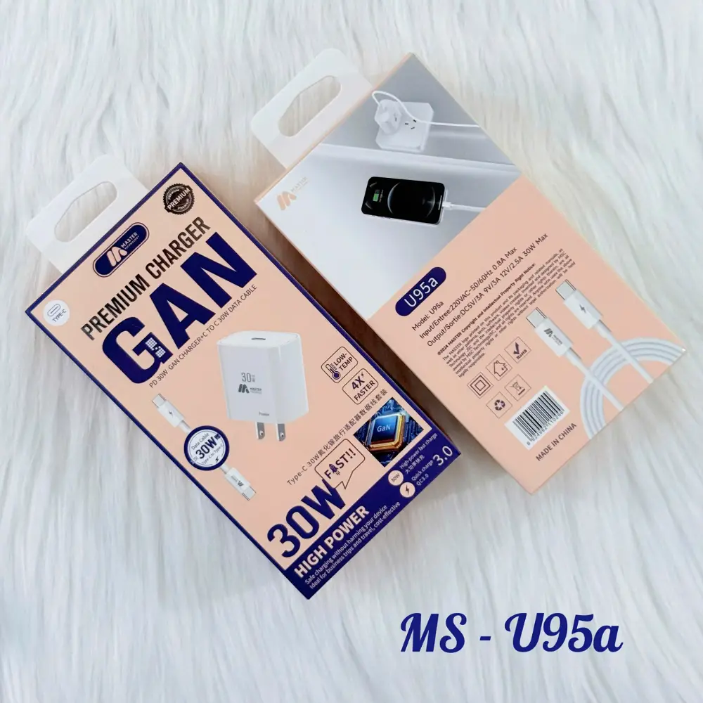 Bộ sạc Master 30W U95a C-C