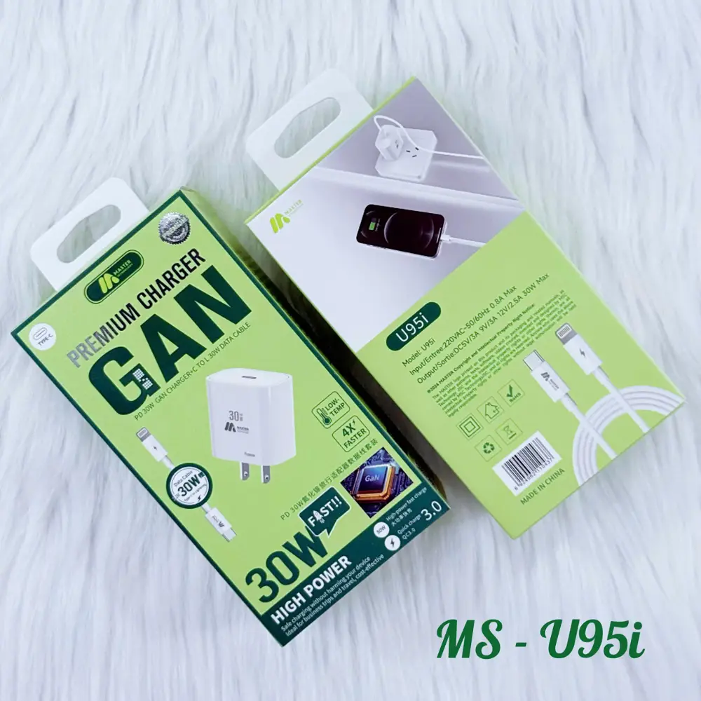 Bộ sạc Master 30W Type C to Lightning